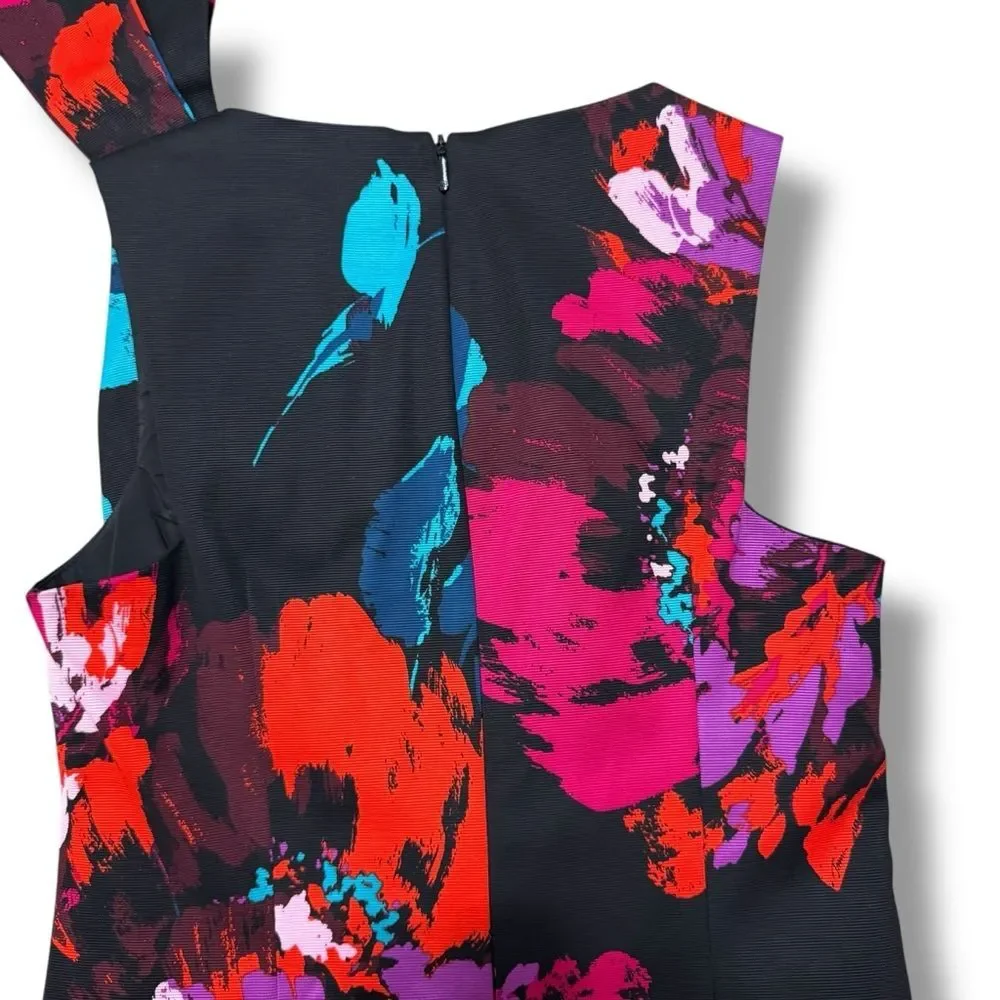 Trina Turk Hanai Sleeveless Floral Tailored Dress Size 2 Bright Chic - Picture 7 of 9
